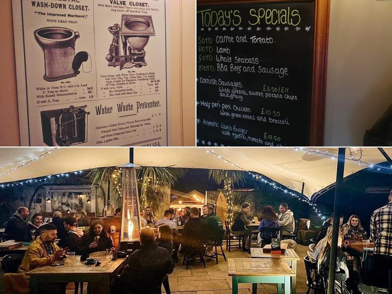 The Cornish Arms Menu