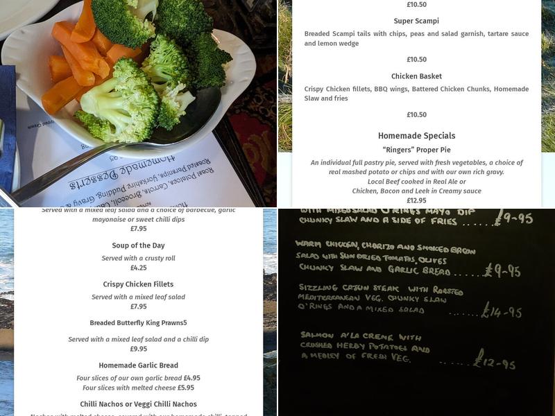 Ring o' Bells Inn Menu