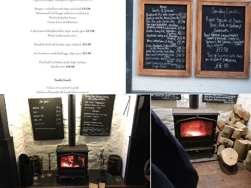 The Volunteer Inn Menu