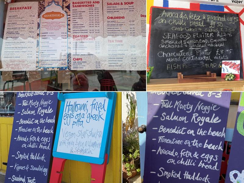 The Beach House Cafe Menu