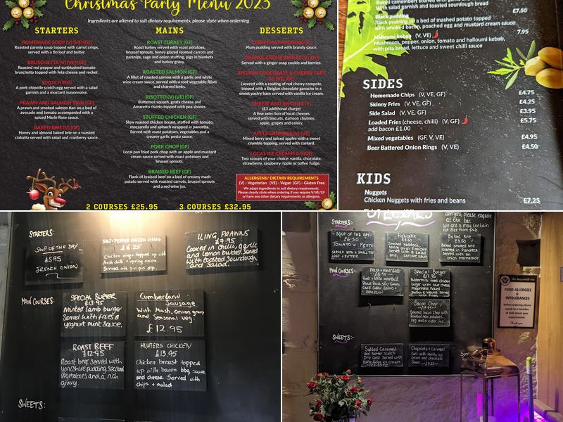 Watermill Inn & Brewery Menu