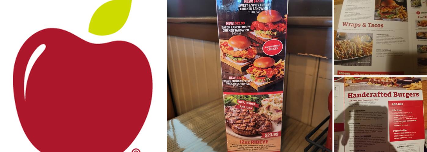 Applebee's Grill + Bar Menu