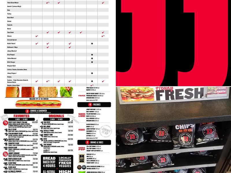 Jimmy John's Menu