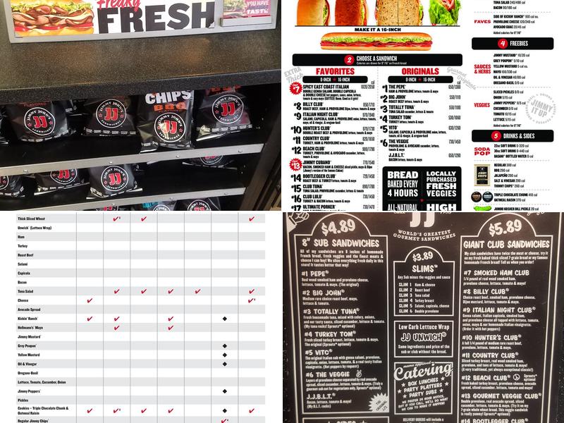 Jimmy John's Menu