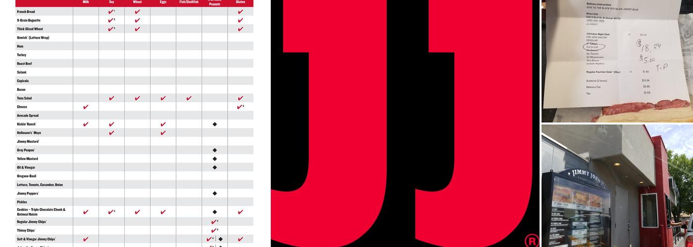 Jimmy John's Menu