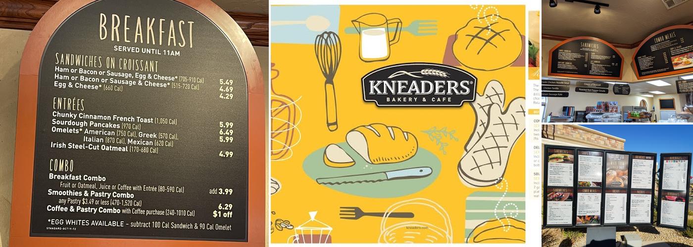 Kneaders Bakery & Cafe Menu