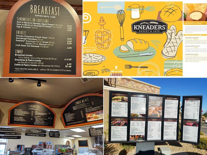 Kneaders Bakery & Cafe Menu