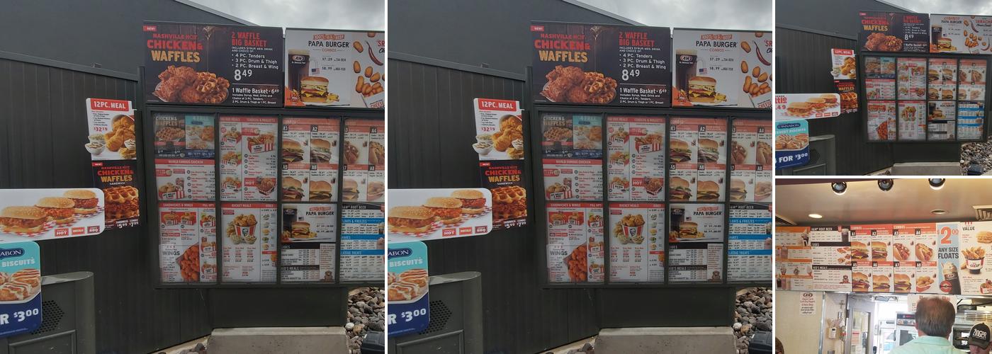 KFC Menu