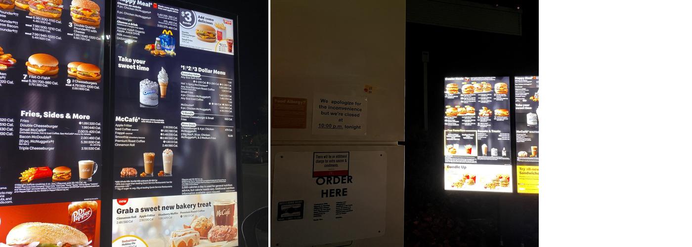 McDonald's Menu