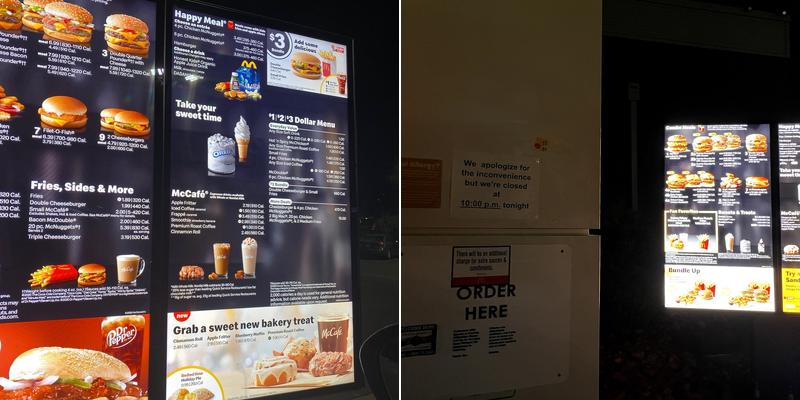McDonald's Menu