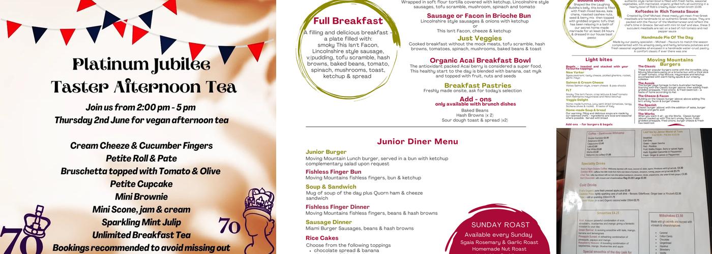 Plant by Kat's Kitchen Menu