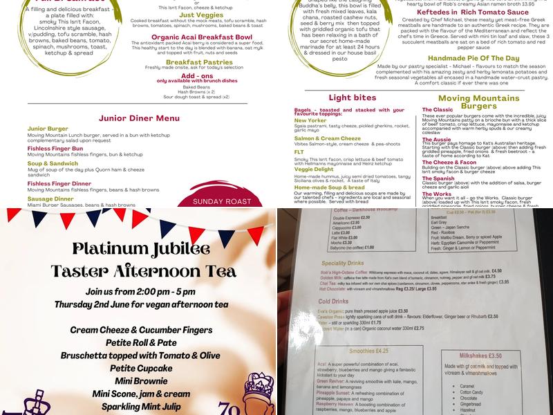 Plant by Kat's Kitchen Menu