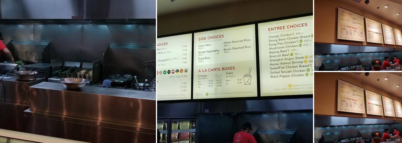 Panda Express Menu