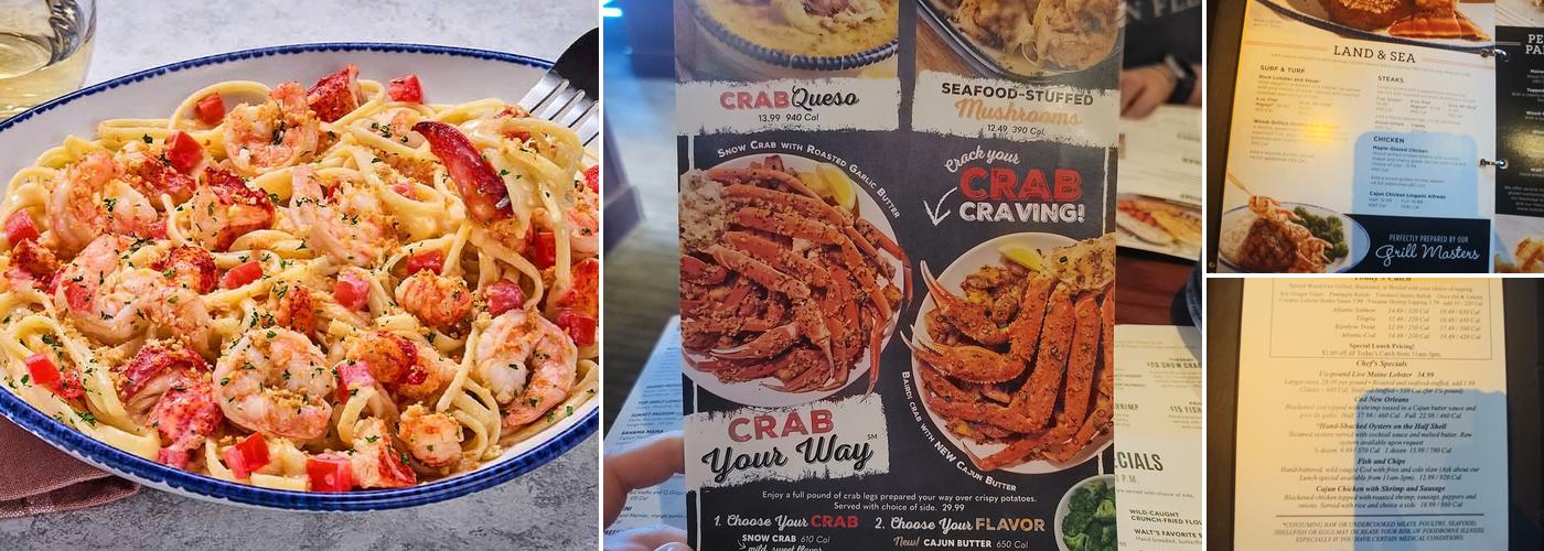 Red Lobster Menu