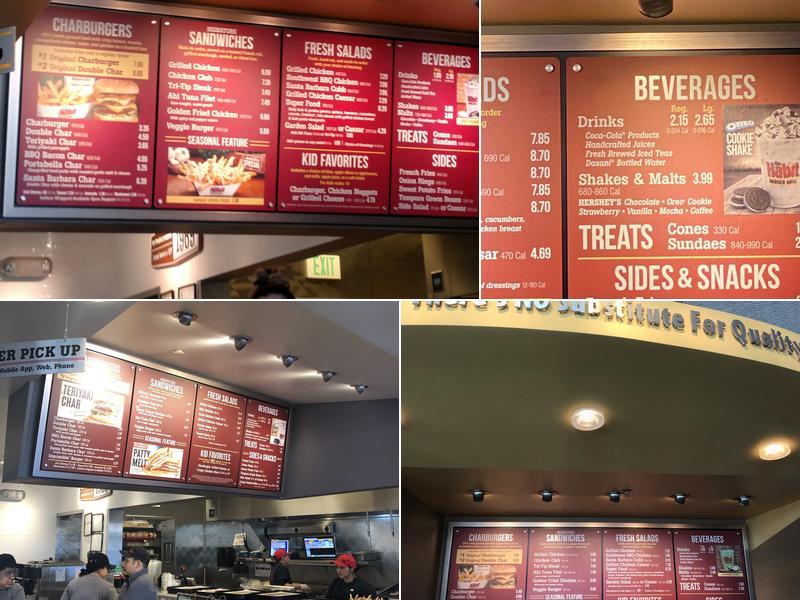 Habit Burger & Grill Menu