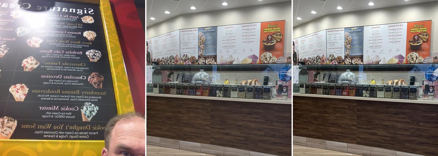 Cold Stone Creamery Menu