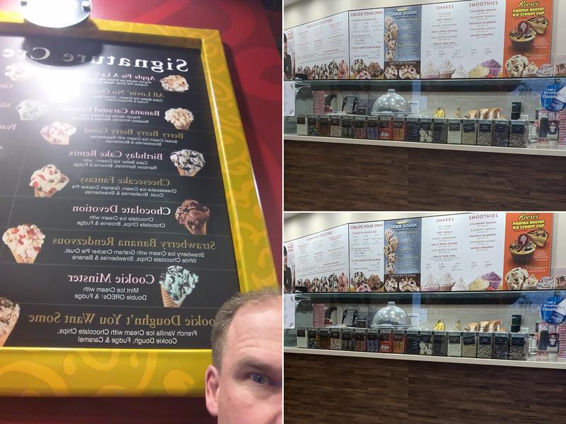 Cold Stone Creamery Menu