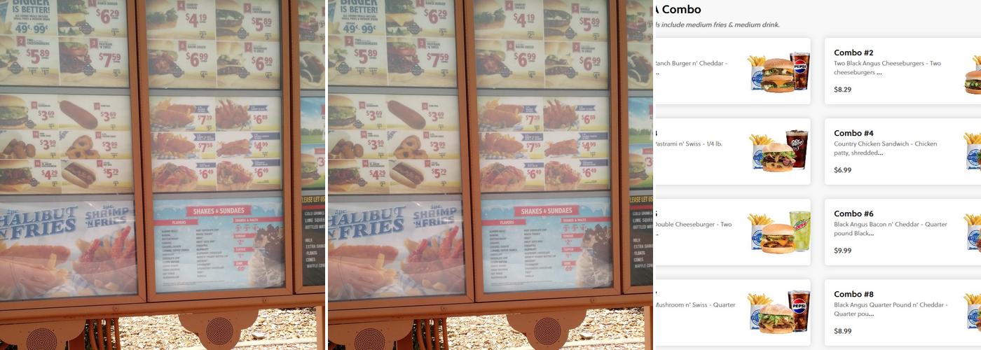 Arctic Circle Menu