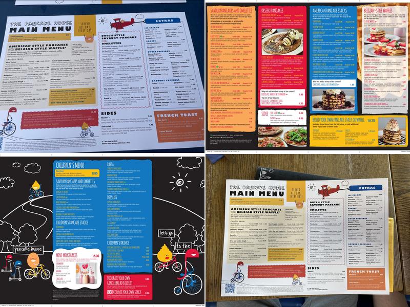 The Pancake House Menu