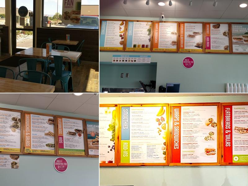 Tropical Smoothie Cafe St George UT-006 Menu