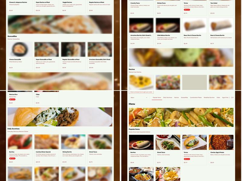 Panaderia Lupita Menu