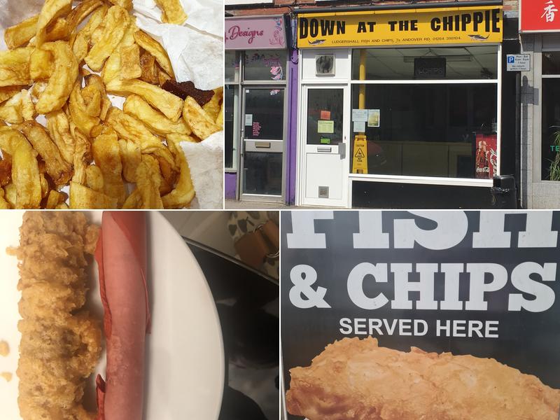 Down at the chippie