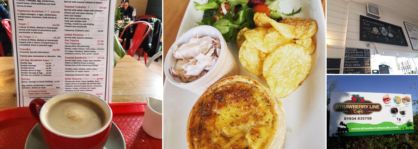 Strawberry Line Cafe Menu