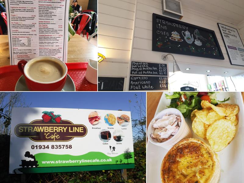 Strawberry Line Cafe Menu