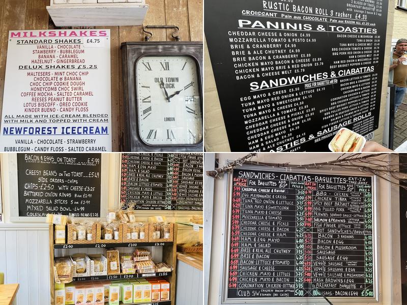 Moathouse Bakeaway & Coffee Co. Menu