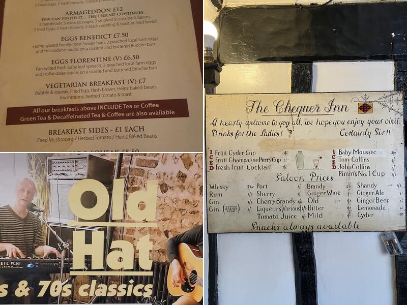 Chequer Inn Menu