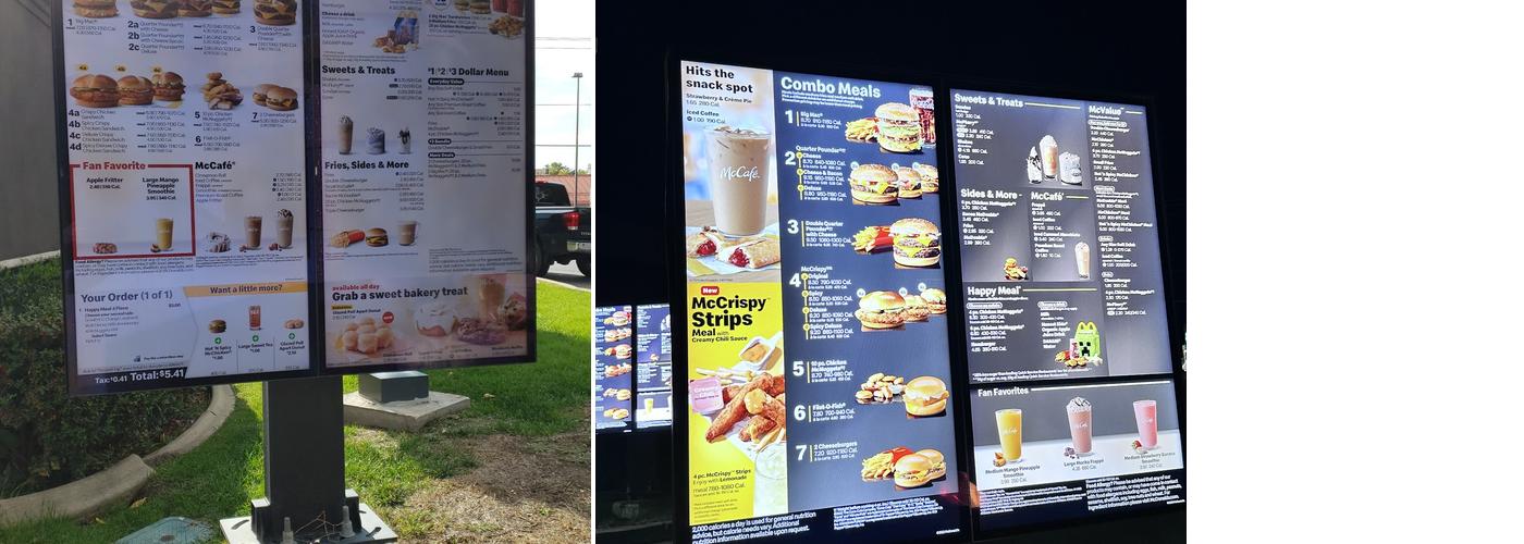 McDonald's Menu