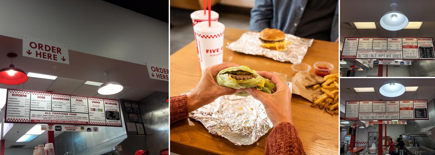 Five Guys Menu