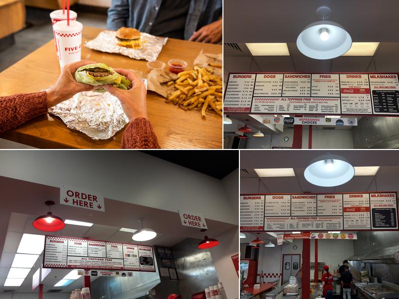 Five Guys Menu