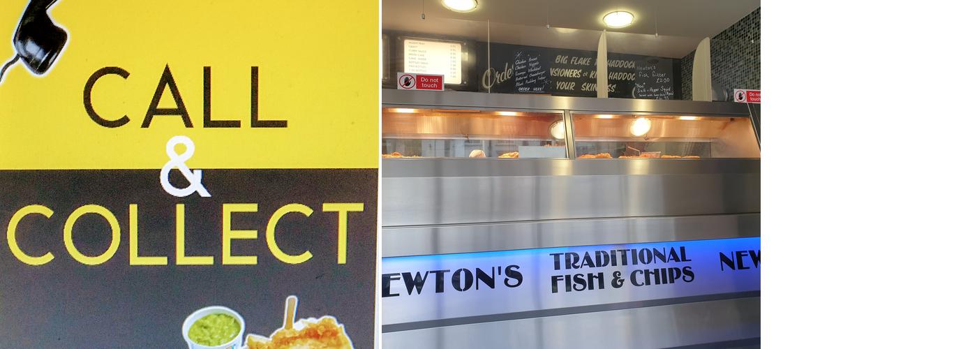 Newton Traditional Fish & Chips Menu