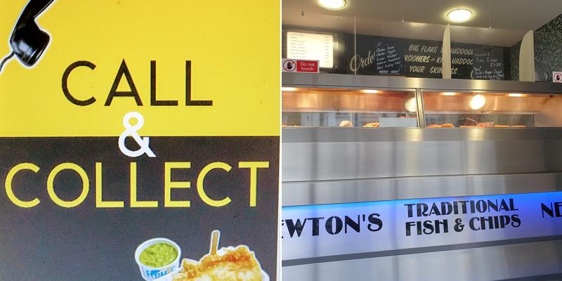 Newton Traditional Fish & Chips Menu