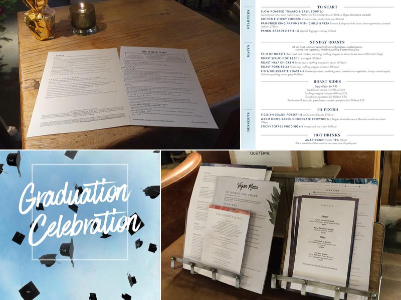 White Hart Pirbright Menu
