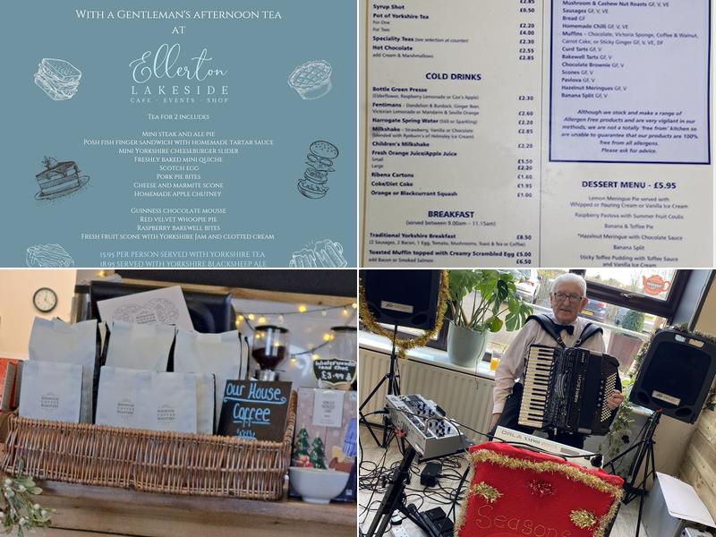 Ellerton Lakeside Cafe Menu