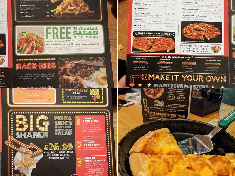 Pizza Hut Restaurants Menu