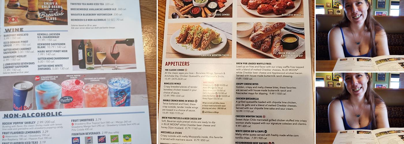 Applebee's Grill + Bar Menu