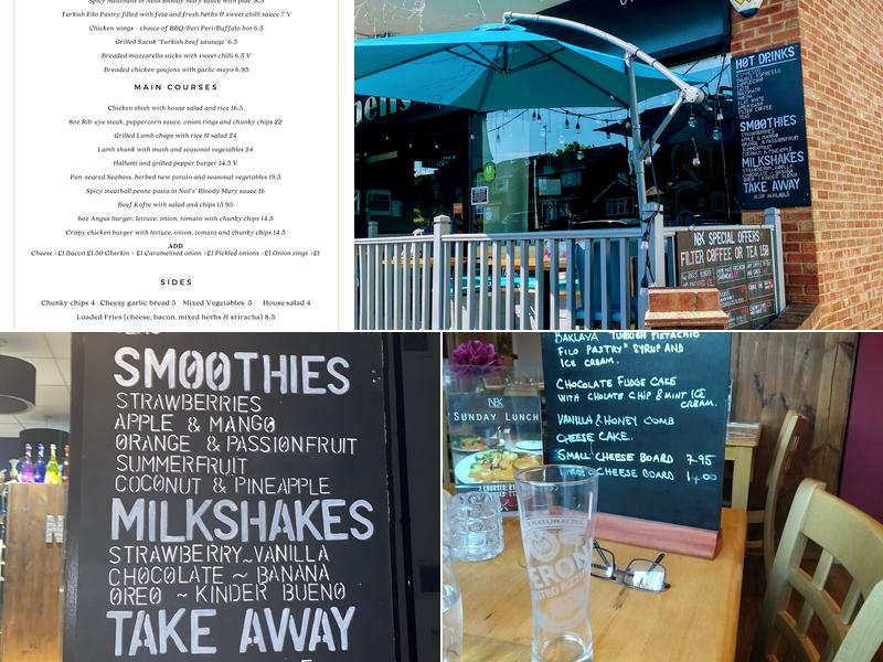 Neils Bar & Kitchen Menu