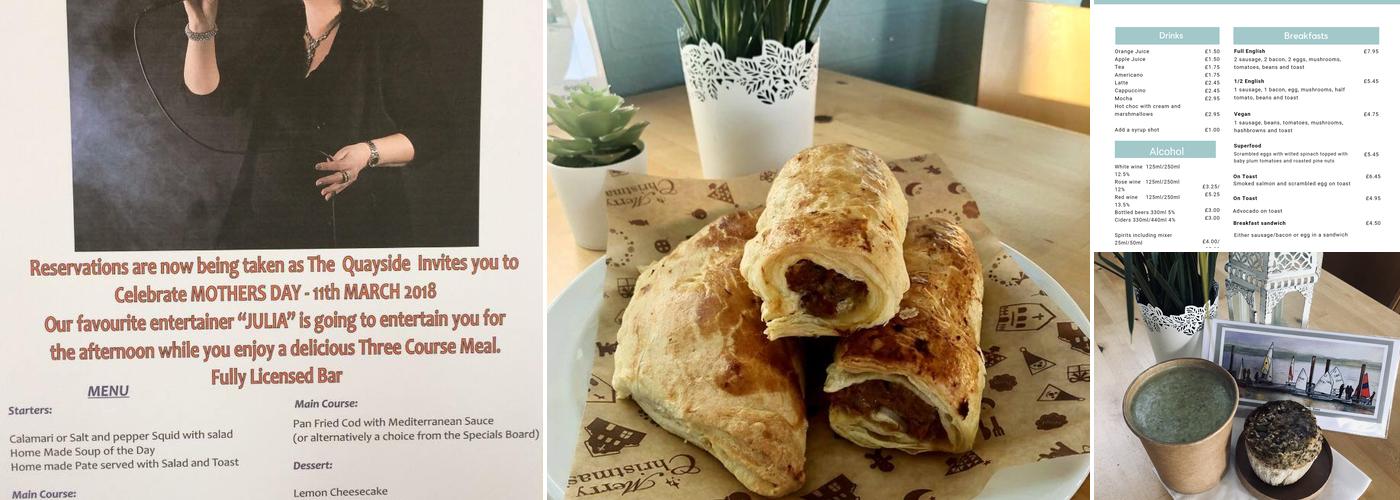 Bistro on the Quay Menu