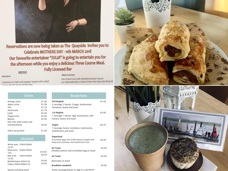 Bistro on the Quay Menu