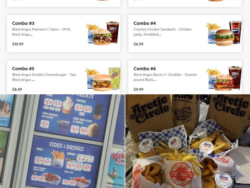 Arctic Circle Menu