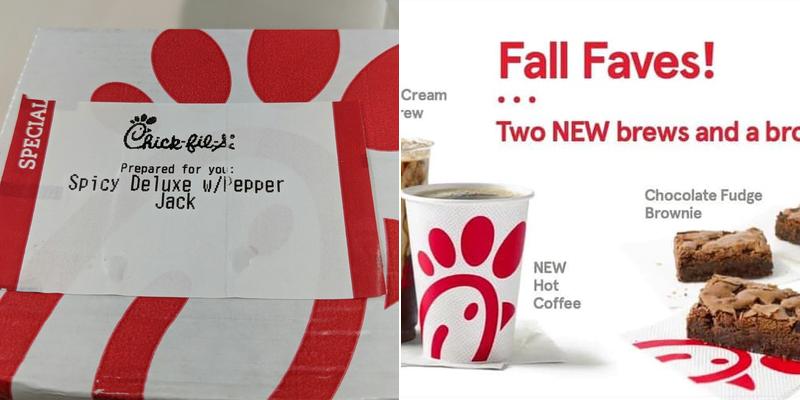 Chick-fil-A Menu