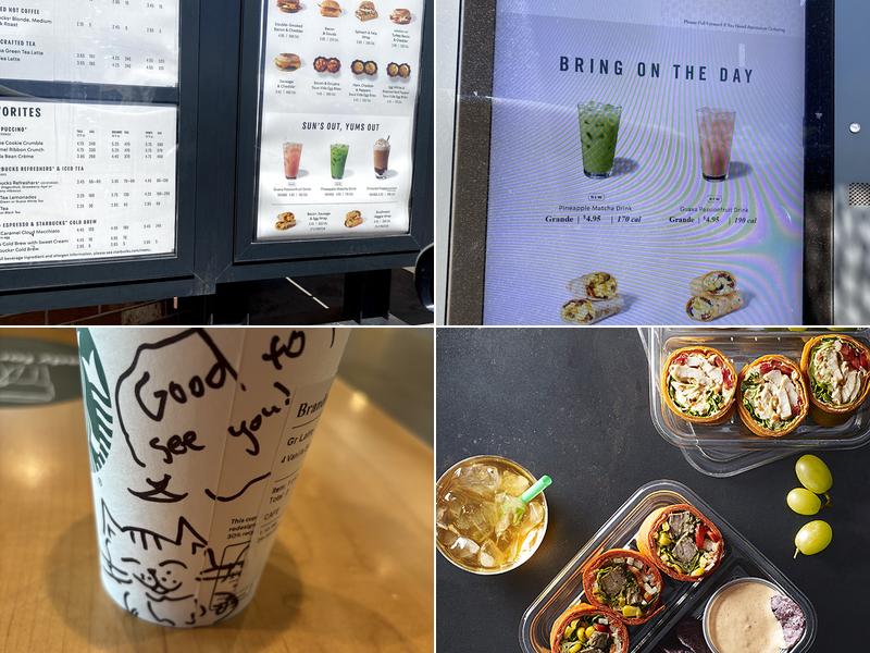 Starbucks Menu