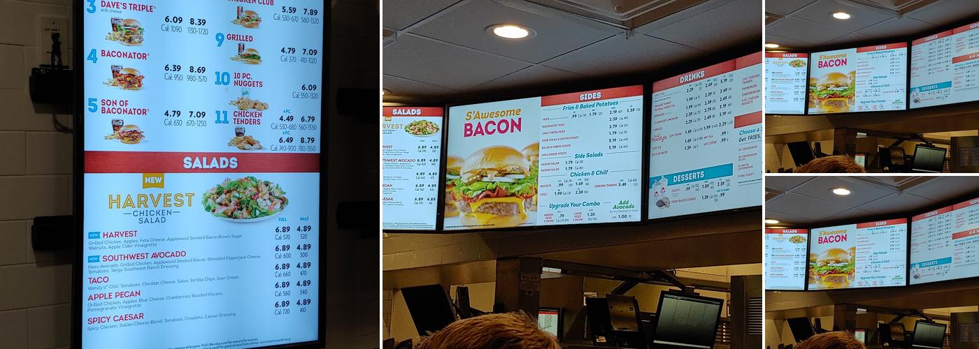 Wendy's Menu