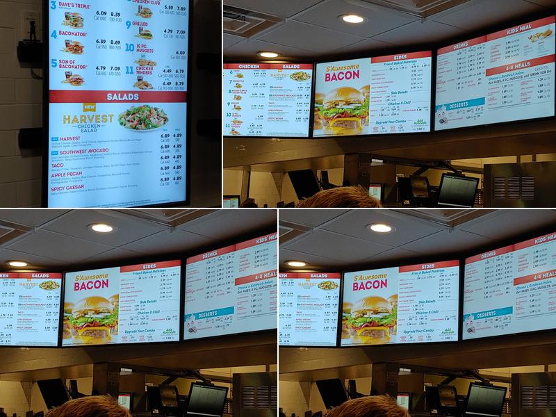 Wendy's Menu