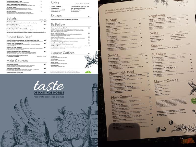 La Scala Bistro Menu