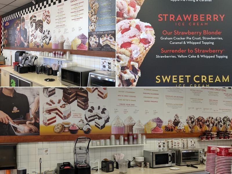Cold Stone Creamery Menu