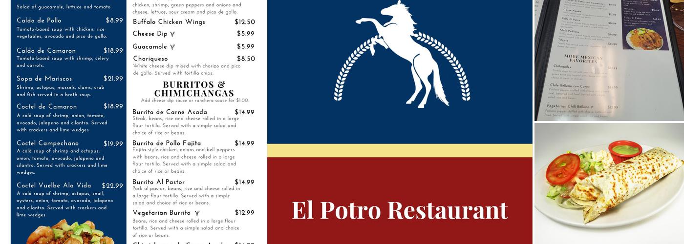 El Potro Restaurant Menu